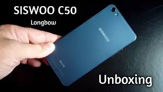 Распаковка SISWOO C50 &mdash; фронтальная вспышка, ИК-передатчик, MTK6735