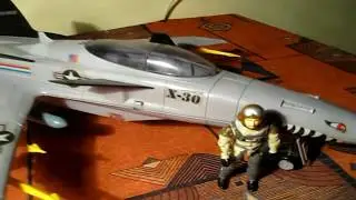 Gi Joe Conquest X-30 1986. Russian review!