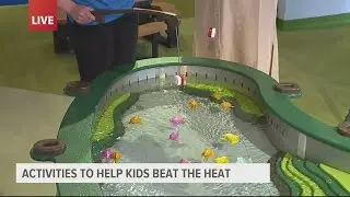 Whitaker Center offers exhibits indoors for you to beat the heat