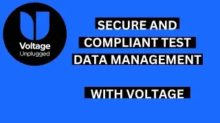 Secure and Compliant Test Data Management with Voltage