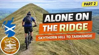 Saddle Hill Loop. Ochil Hills mtb. Part 2. Skythorn Hill To Tarmangie Hill. STRAVA ROUTE INCLUDED.