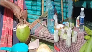 Coconut Juice | Special Test with condensed milk