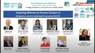 UNEP OzonAction Webinar:  Inspiring Women to Pursue Careers in Refrigeration and Air Conditioning