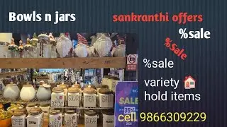 Ceramic and glass variety items % Discount sales up tp jan 2026 #viralvideos 