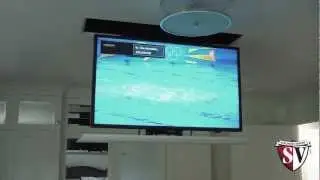 Drop Down Television Lift Mount