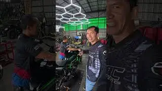 KAWASAKI ZH2 CHANGE OIL 
