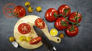 Tomato omelet 🍅 You think you can make an omelet🍅, think again!