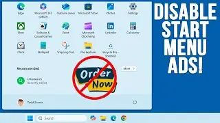 How to Disable Start Menu App Advertisements in Windows 11