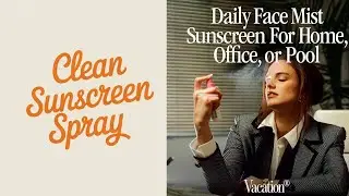 Get daily sun protection on the go with this lightweight, makeup friendly sunscreen spray
