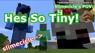 Slimecicle TURNS INTO AN ATOM *Super Small* On the Origins SMP *Extremely Funny* *Ranboo's POV*