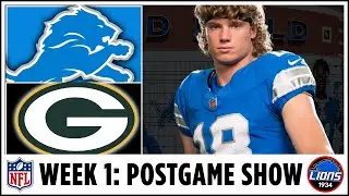 Detroit Lions Postgame Show Week 1: Green Bay Packers
