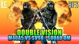 Double Vision - M40A5 vs SV98 (Battlefield 3 Gameplay/Commentary)