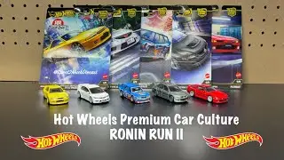 Hot Wheels Premium Car Culture Ronin Run 2 &mdash; распаковка литой японской модели Honda Type R Mad Mike