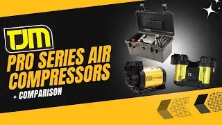 TJM Pro Series Air Compressors ~ Which Is Best for Your 4x4?  Twin vs Single vs Portable