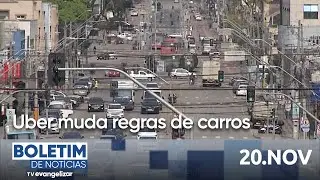 Uber muda regras para cadastro de carros | Boletim de Not&iacute;cias | 20/11/24