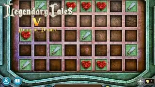 How to place heart token separately in Legendary Tales 5: Price of Power. Mini games.