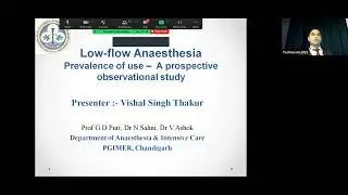 Low  Flow Anaesthesia Prevalence of use  Aprospective observational study
