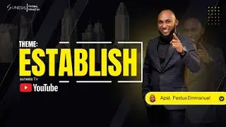 SUNESIS LIVE X-PERIENCE || THANKSGIVING SERVICE || APST. FESTUS EMMANUEL
