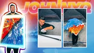 Spin Art Painting Turns Out LEGENDARY!! #shorts #youtubeshorts #spinart