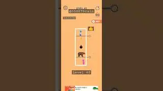 📍❤ save the love pins level 40 puzzle game pull the pin📍 stick game gameplay #gamesforfun