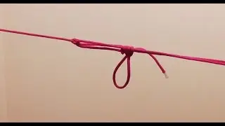 Easy Trucker's Hitch For Ridgelines - Slip Knot Method