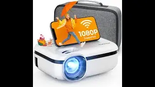 Mooka Portable Outdoor Projector 7500L Review, PROS & CONS - LED, 720P Resolution