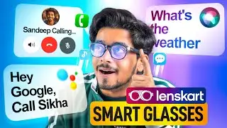 Smart Glasses with Calling, ChatGPT, Siri, Google Assistant, Music,etc | Lenskart Phonic Review