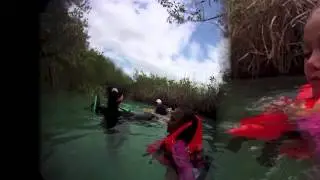 JJ and Terrors visit Muyil lazy river 2012