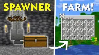 Easiest Spawner XP Farm In Minecraft 1.21 Bedrock & Java!