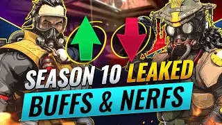 **NEW** LEAKED SEASON 10 BUFFS & NERFS (Apex Legends Legend Update)