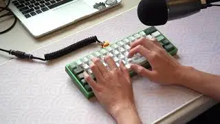 TGR x Singa Unikorn R2.1 w/ Creampaca's | Typing Test | ASMR Sound