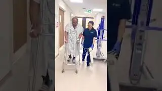 MQM LEADER ALTAF HUSSAIN WALKING IN HOSPITAL #jjvlog #journalist #news  #mqmlondon