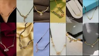new latest modern style light weight gold mangalsutra design for daily wear | #mangalsutra