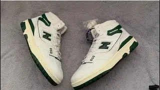 КОЛАБОРАЦИЯ- New Balance 650 Aime Leon Dore White Green