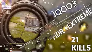IQOO3 HDR + EXTREME PUBG MOBILE TEST | CAN IT HANDLE EXTREME??