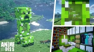 Minecraft | How to Build a Creeper House #21