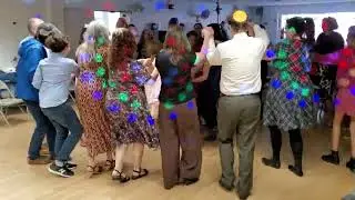 Jewish Girl Bat Mitzvah Chair Dance