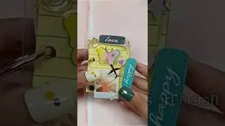 DIY Binder Diary | How to make mini Binder diary | handmade mini Diary | Cute Diary #diary #shorts