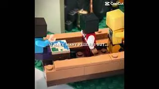 In this world 🌍 it&rsquo;s just us #lego #fireanimation #together #bestfriends #capcut