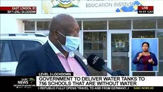 Level 3 Lockdown | Government to deliver water tanks to schools that are without water: Eastern Cape