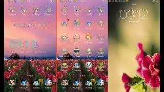 new oppo theme flowers v2 for  a37 a57 a83 f1 f1s f1plus f3 f3 plus f5 f7 neo5 neo7 neo9