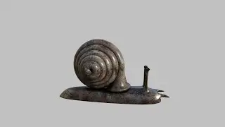 how to model a snail in 3d maya for beginners