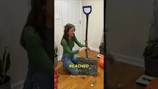 This Christmas Prank Had a Better Ending! 🎄😱 ~working art skillwood / hand crafts #trending #shorts