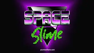 Space Slime Retro Alien Cartoon Intro (After Effects Template)