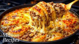 I Make This All the Time 😋 Cheesy Potato Skillet That Always Turns Out Perfect