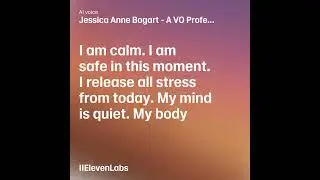 &ldquo;Listen Before Sleep 🌙 Positive Affirmations for Calm Mind&rdquo;.