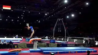 ROSTAGNO Victor (URU) - 2019 Artistic Worlds, Stuttgart (GER) - Qualifications Vault 2