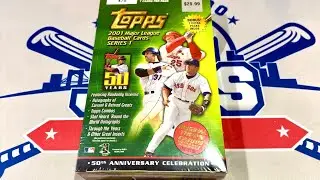 2001 TOPPS SERIES 1 BASEBALL CARDS!  (Throwback Thursday)