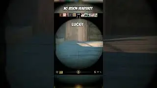 Dust 2: No vision AWP Headshot #csgo #counterstrike2 #gaming #shorts #cs2
