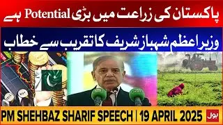 Shehbaz Shareef Speech | 19 April 2025 | Pakistan Economy Stability | BOL News